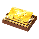 Monthly card 160 x 160